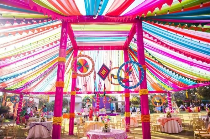 Mela theme party decorations